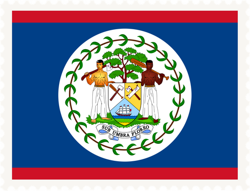 Belize Stamp Rectangle