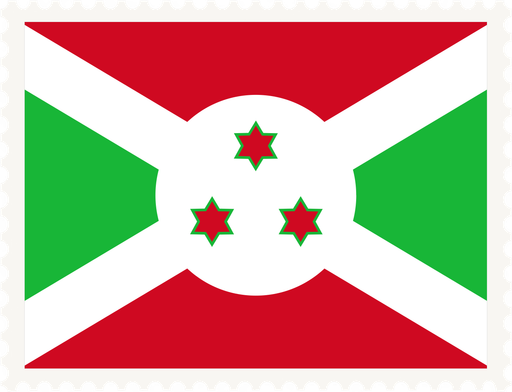 Burundi Stamp Rectangle