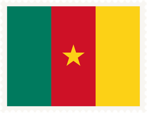 Cameroon Stamp Rectangle