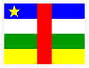 Central African Republic Stamp Rectangle