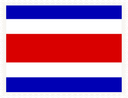 Costa Rica Stamp Rectangle