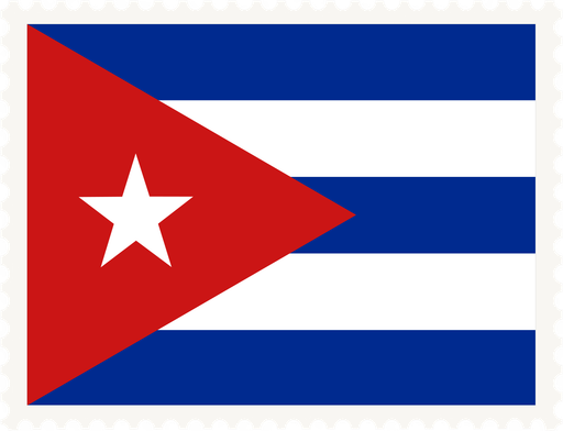 Cuba Stamp Rectangle