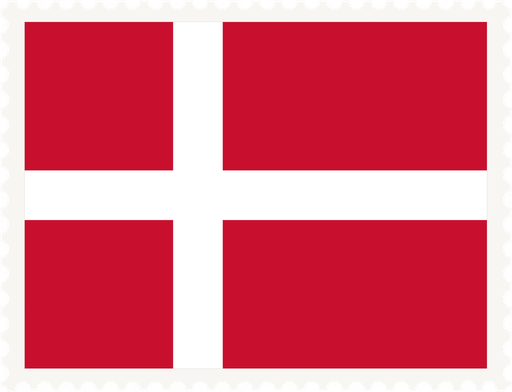 Denmark Stamp Rectangle