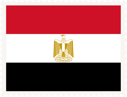 Egypt Stamp Rectangle
