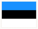 Estonia Stamp Rectangle