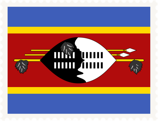 Eswatini Stamp Rectangle