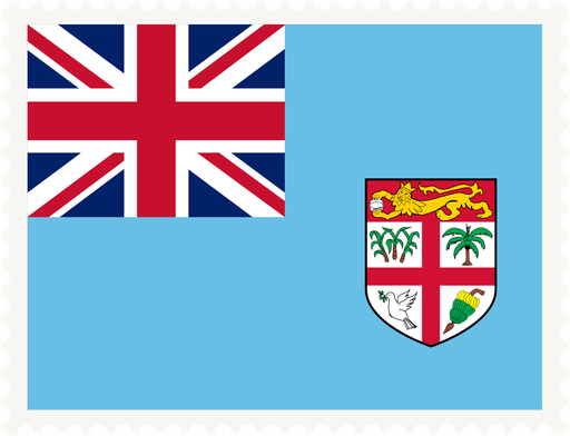 Fiji Stamp Rectangle
