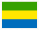 Gabon Stamp Rectangle