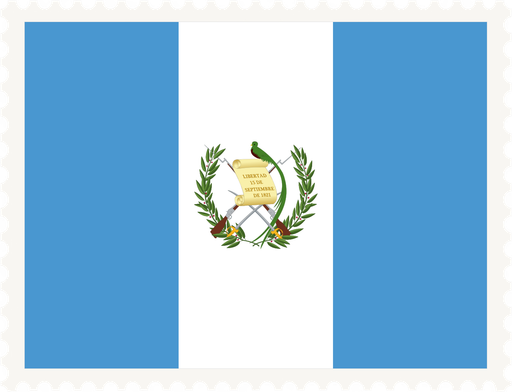 Guatemala Stamp Rectangle