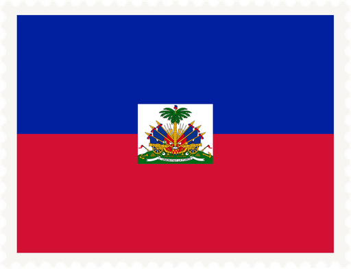 Haiti Stamp Rectangle