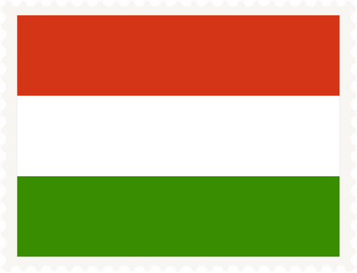 Hungary Stamp Rectangle