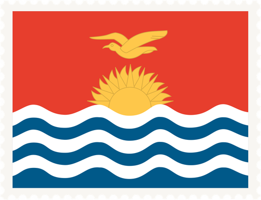 Kiribati Stamp Rectangle