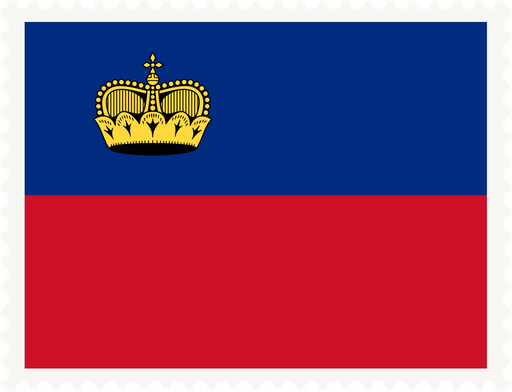 Liechtenstein Stamp Rectangle