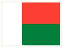 Madagascar Stamp Rectangle