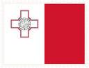 Malta Stamp Rectangle