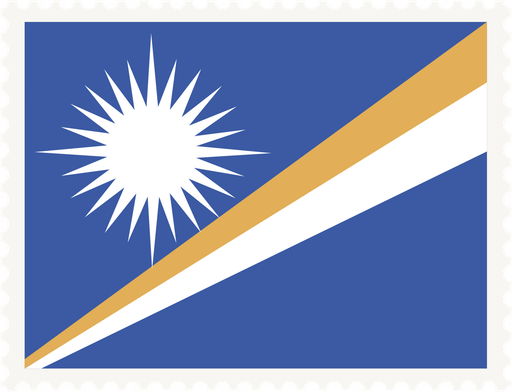 Marshall Islands Stamp Rectangle