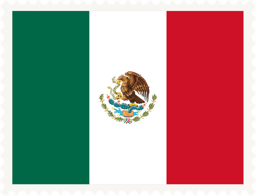 Mexico Stamp Rectangle
