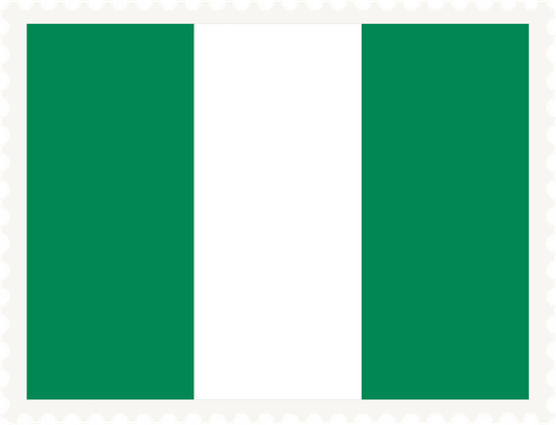 Nigeria Stamp Rectangle