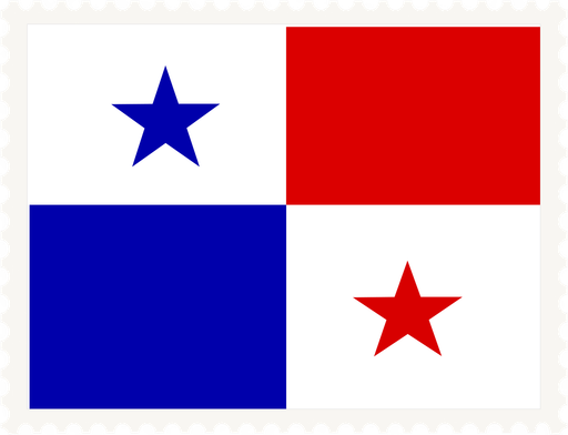 Panama Stamp Rectangle