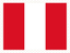 Peru Stamp Rectangle