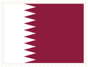 Qatar Stamp Rectangle