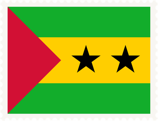 São Tomé and Príncipe Stamp Rectangle