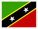Saint Kitts And Nevis Stamp Rectangle
