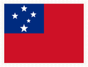 Samoa Stamp Rectangle
