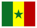 Senegal Stamp Rectangle