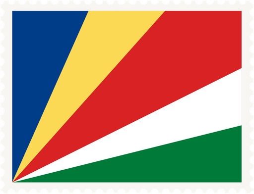 Seychelles Stamp Rectangle