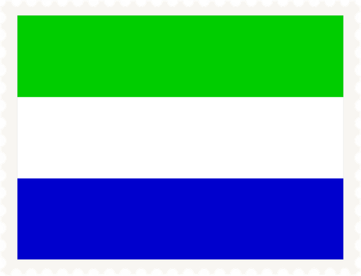 Sierra Leone Stamp Rectangle