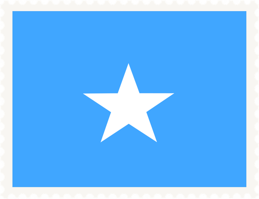 Somalia Stamp Rectangle