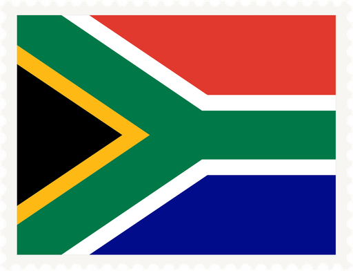 South Africa Stamp Rectangle