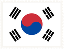 South Korea Stamp Rectangle
