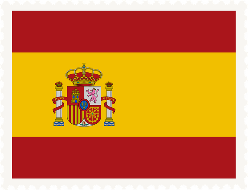 Spain Stamp Rectangle