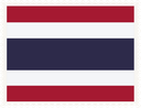 Thailand Stamp Rectangle