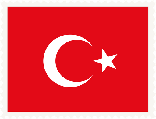 Turkey Stamp Rectangle
