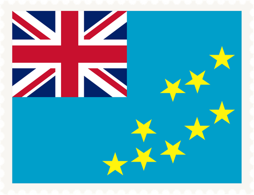 Tuvalu Stamp Rectangle