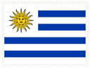 Uruguay Stamp Rectangle