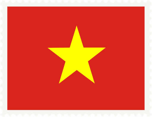 Vietnam Stamp Rectangle