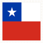 Chile Stamp Square
