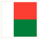 Madagascar Stamp Square